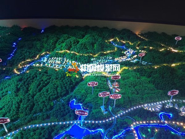 廣西桂林國際社區(qū)總體規(guī)劃沙盤模型