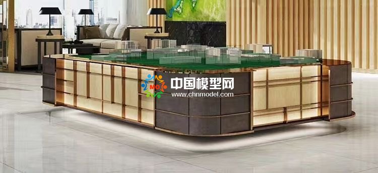 高檔樓盤模型底座，售樓部沙盤展臺（收藏）