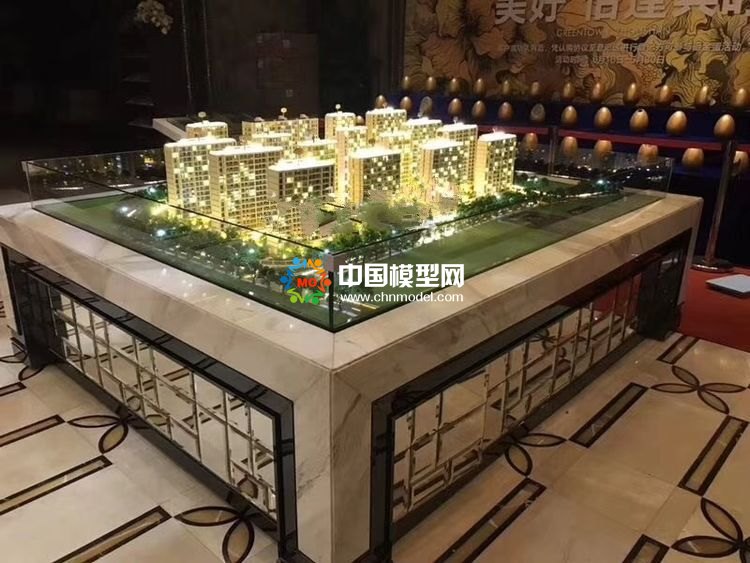 高檔樓盤模型底座，售樓部沙盤展臺（收藏）