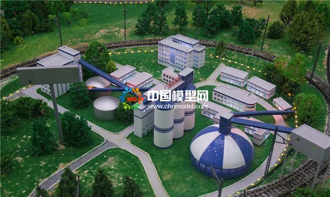 煤電循環(huán)利用沙盤(pán)模型