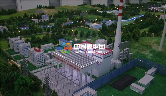 煤電循環(huán)利用沙盤(pán)模型