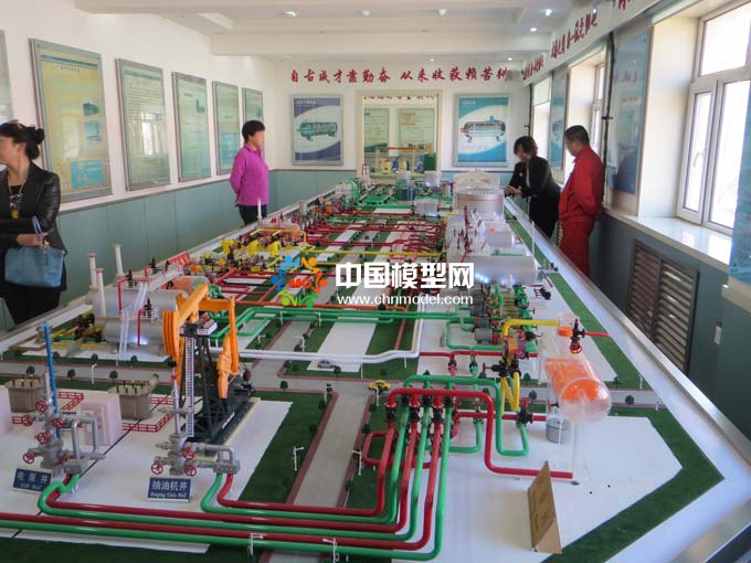 石油工程模型，油氣儲運系列教學(xué)實訓(xùn)展覽模型