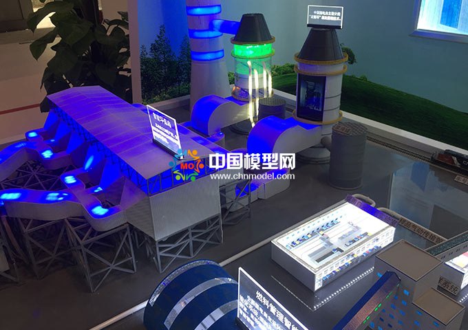 發(fā)電廠環(huán)保設(shè)備模型，電除塵模型，脫硫脫硝模型