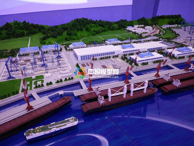 海運重工沙盤模型，海工裝備修造模型
