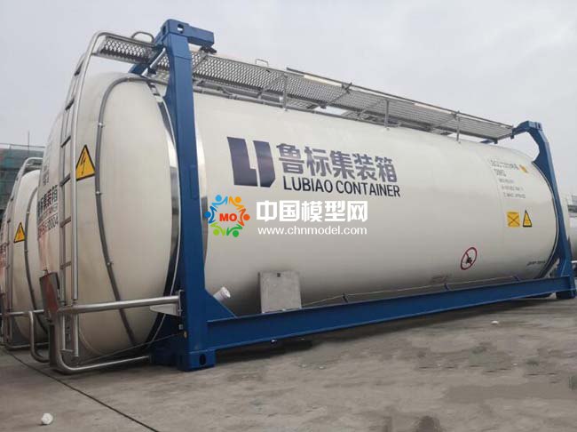 油罐箱模型,罐式集裝箱模型
