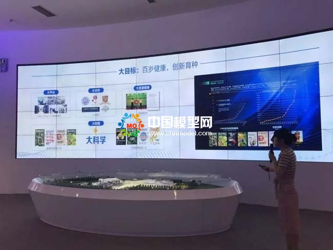 華大基因沙盤模型