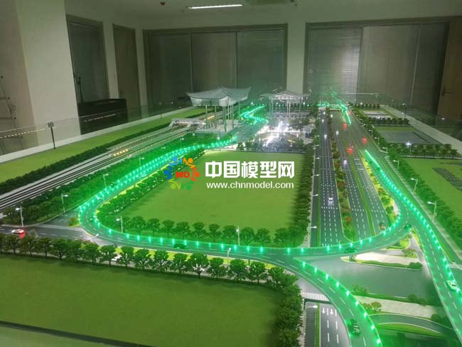 宿遷市綜合客運(yùn)樞紐沙盤(pán)模型