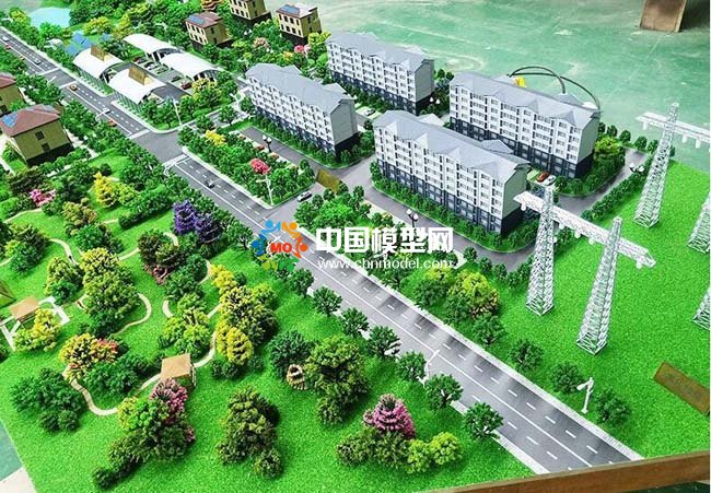 光伏電站應(yīng)用場景沙盤模型，太陽能光伏屋頂發(fā)電沙盤模型