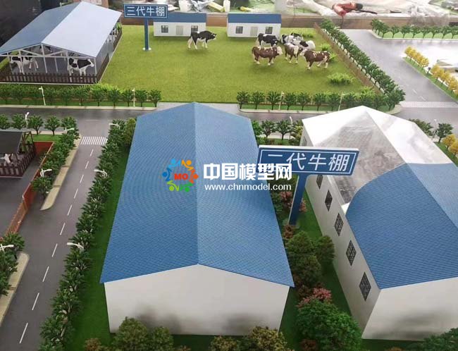  農(nóng)業(yè)大棚模型，畜牧養(yǎng)殖沙盤模型 