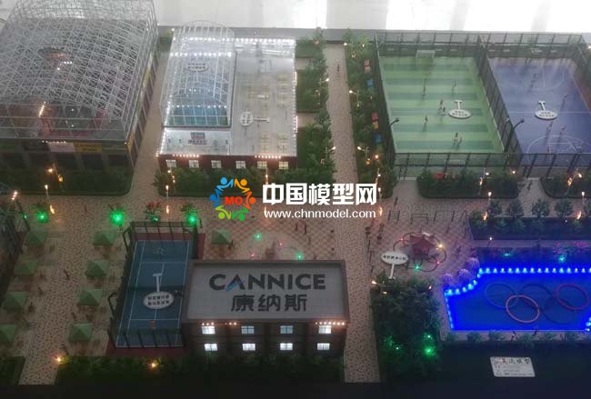 體院場館板網(wǎng)運動場圍網(wǎng)及體育場防護網(wǎng)沙盤模型