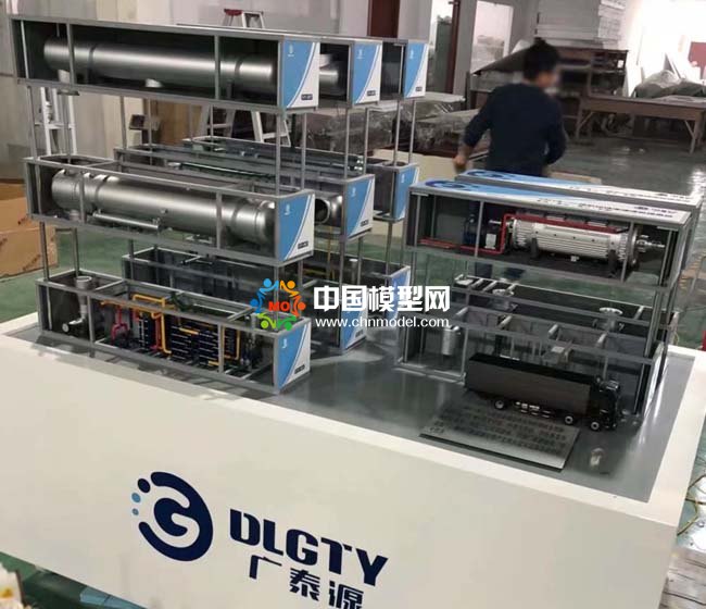 一體式垃圾滲濾液處理沙盤模型