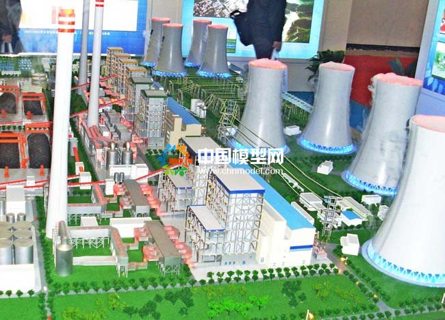 火力發(fā)電站沙盤模型