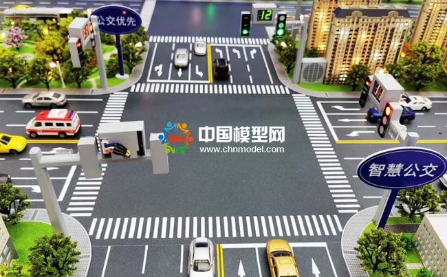 智慧公交沙盤(pán)模型