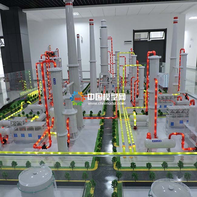 煉油廠石化沙盤模型