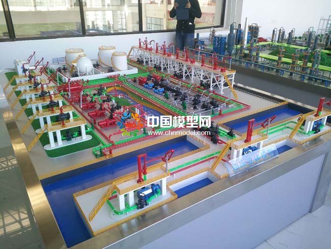 油庫(kù)立體模型