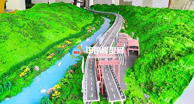 高速公路建設沙盤模型集錦