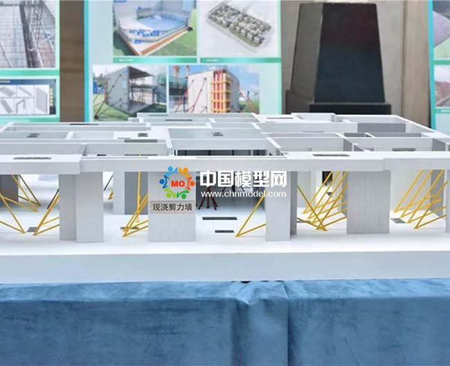 建筑工程PC預(yù)制裝配式建筑模型
