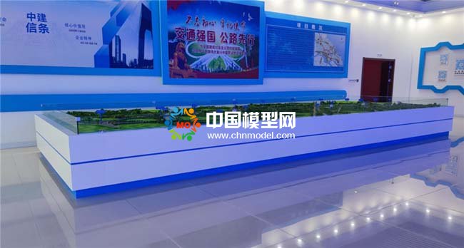 通錫高速公路沙盤模型