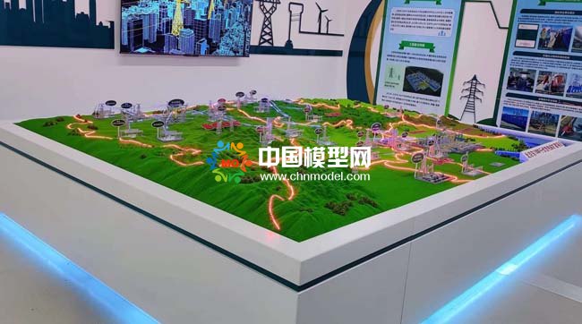 特高壓1000千伏變電站沙盤模型