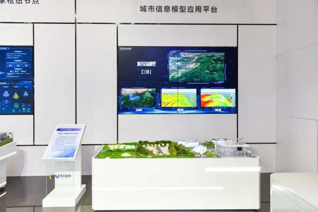 城市信息模型應用平臺沙盤