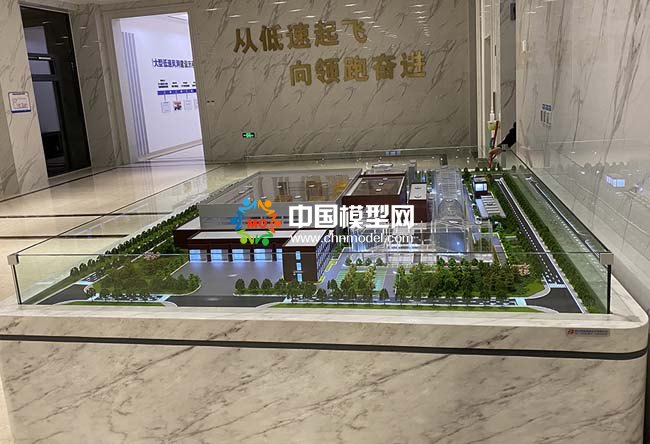 大型低速風(fēng)洞沙盤模型