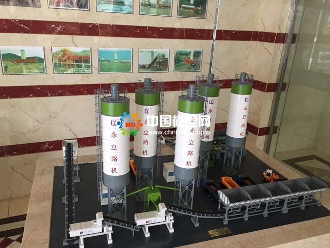 混泥土攪拌設(shè)備模型