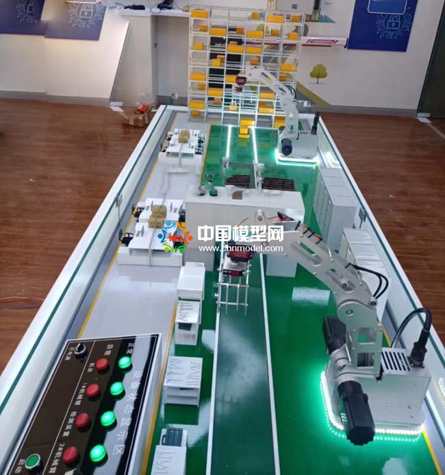 智能工業(yè)安全態(tài)勢(shì)感知平臺(tái)沙盤模型