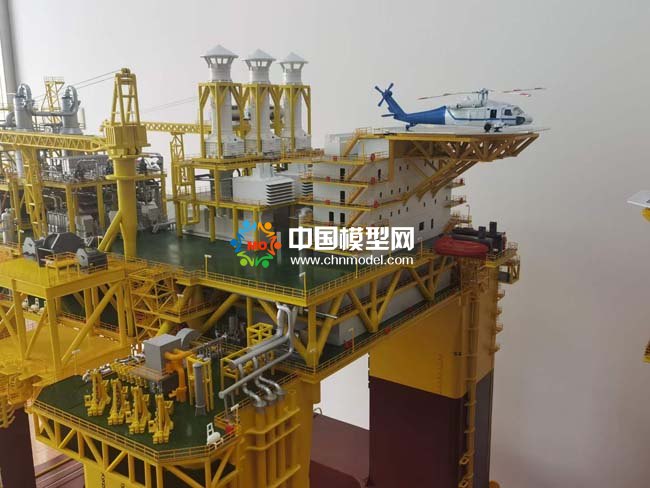 深海一號(hào)能源站超深水大氣田模型