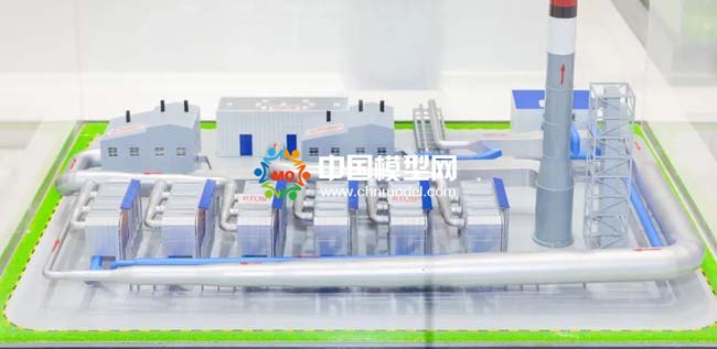 VOCs揮發(fā)性有機(jī)廢棄物治理沙盤模型