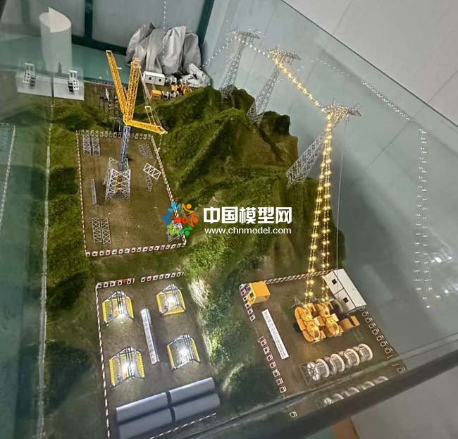 電網(wǎng)工程智慧建造沙盤(pán)模型