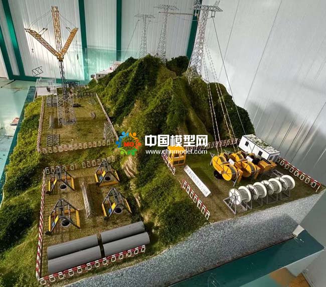 電網(wǎng)工程智慧建造沙盤(pán)模型