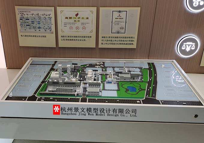 空分設(shè)備沙盤模型，特種氣體沙盤模型