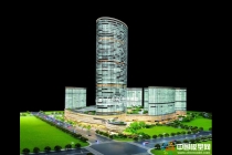 精品商業(yè)綜合體模型：綠地保稅中心模型，蘇寧廣場模型