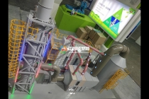 工業(yè)傳輸系統(tǒng)沙盤模型，工業(yè)上料系統(tǒng)沙盤模型