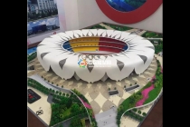 體育館模型，體育場沙盤