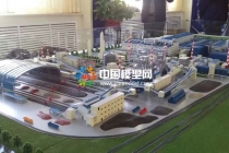 巨能特鋼廠(chǎng)區(qū)沙盤(pán)模型，新工藝新技術(shù)新材料新裝備實(shí)驗(yàn)基地