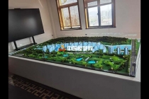 七彩瀾灣房地產(chǎn)售樓沙盤模型