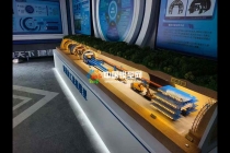 TBM 掘進(jìn)機(jī)盾構(gòu)法隧道施工流程沙盤(pán)模型