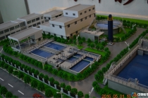 常熟污水處理廠沙盤模型?，寶群電子展示模型