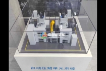 自動(dòng)壓蠟單元系統(tǒng)沙盤(pán)模型