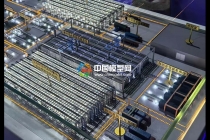 智能倉(cāng)庫(kù)系統(tǒng)沙盤(pán)模型，自動(dòng)發(fā)貨裝車(chē)系統(tǒng)沙盤(pán)模型