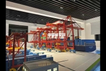 中船重工港口集裝箱碼頭沙盤模型