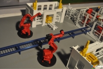 昆山諾克展示模型?，柯馬工業(yè)機(jī)器人模型?