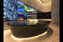 高檔樓盤模型底座，售樓部沙盤展臺（收藏）