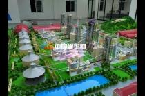 水泥廠沙盤模型