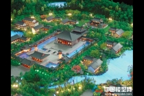古建筑模型，古建沙盤(pán)模型
