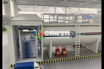 充氣站模型，充電站模型，能源站模型