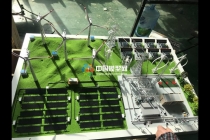 光伏風(fēng)電智慧能源沙盤(pán)模熊