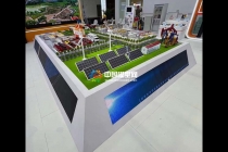 大慶油田現(xiàn)代化油田設(shè)備模型