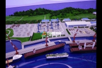 海運重工沙盤模型，海工裝備修造模型